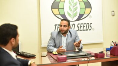 صورة المُهندس (محمود حمودة) الرئيس التنفيذي لشركةُ ( تكنو سيدز): نُراهِن على وعي المُزارِعِ المصري وخريطةِ السوقِ الزراعي تِتِغير والبقاءِ للأفضلِ
